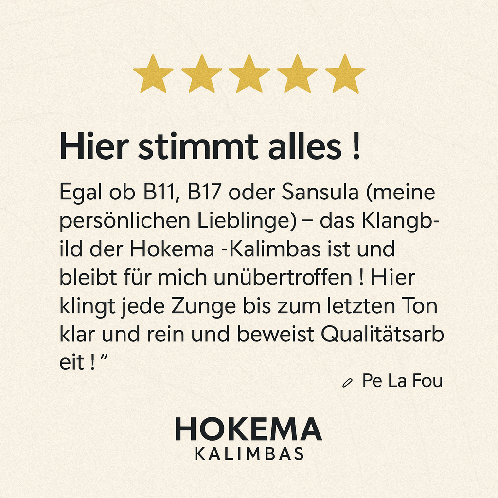 HOKEMA - Kalimba B9