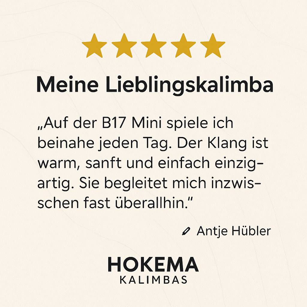 HOKEMA - Kalimba B17 C-Dur