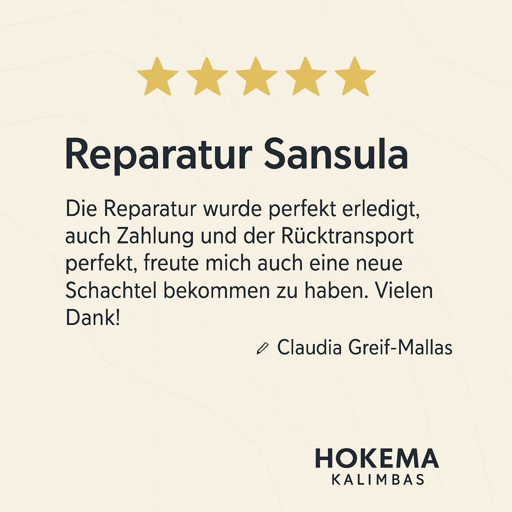 Sansula Basic Reparatur