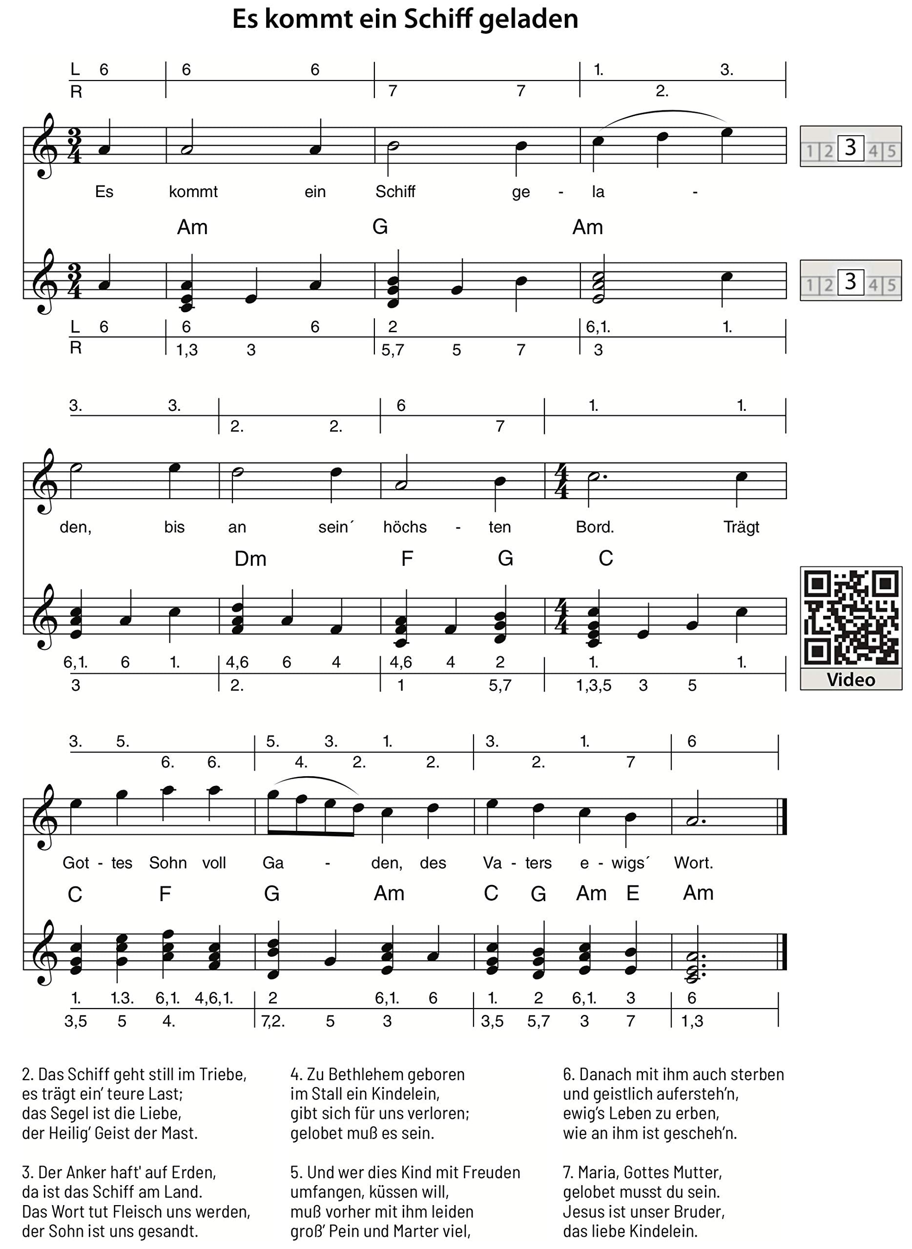 Conny Sommer - “Christmas songs from all over the world” for Kalimba (17 tones, C major)