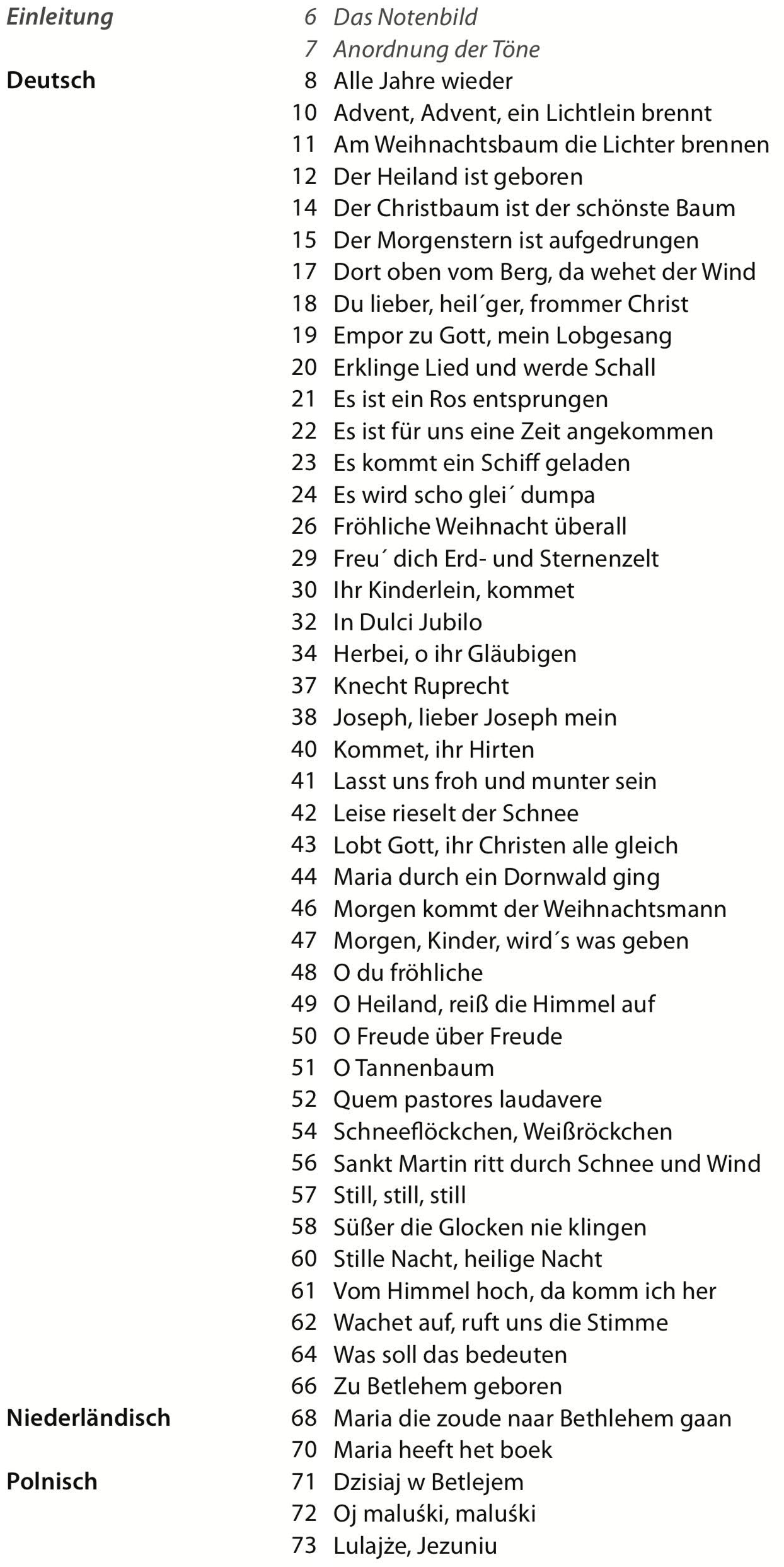 Conny Sommer - “Christmas songs from all over the world” for Kalimba (17 tones, C major)