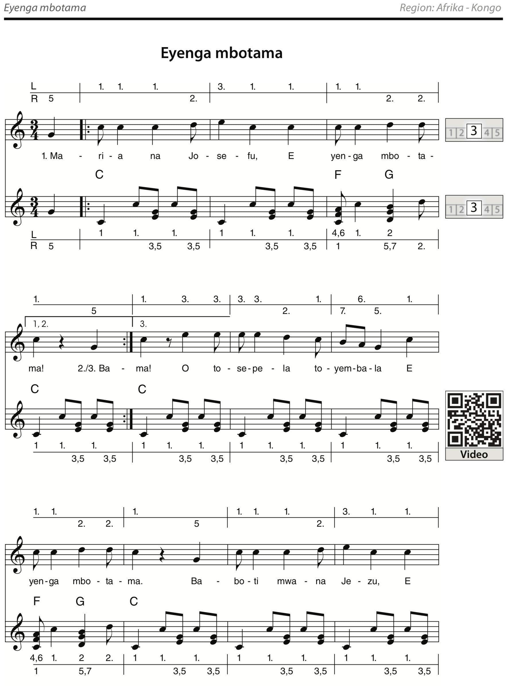 Conny Sommer - “Christmas songs from all over the world” for Kalimba (17 tones, C major)