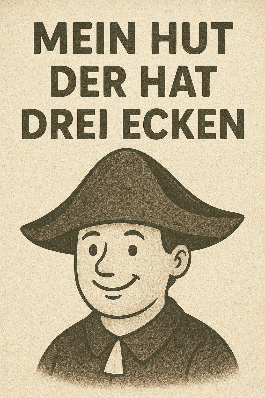 Mein Hut, der hat drei Ecken