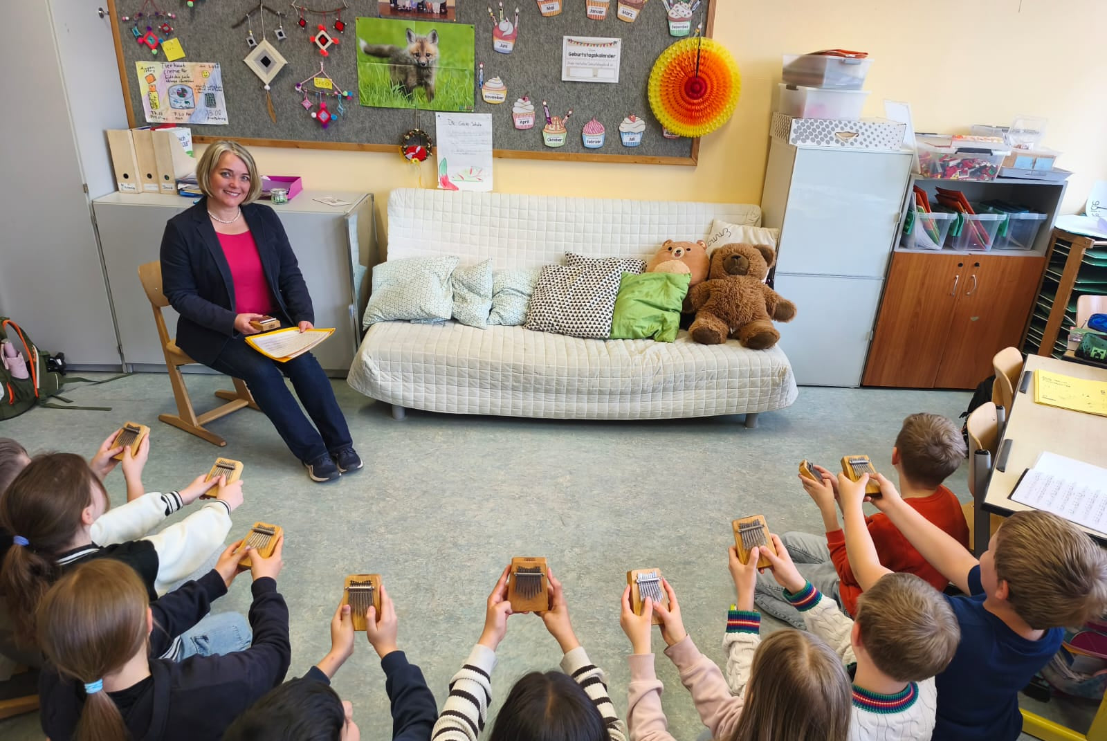 Die Kalimba im Unterricht der Grundschule Bad Fallingbostel