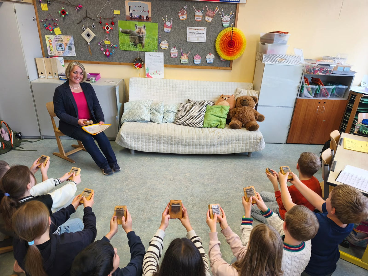 Die Kalimba im Unterricht der Grundschule Bad Fallingbostel