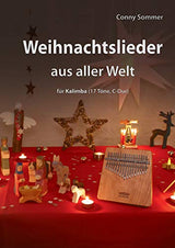 Conny Sommer - “Christmas songs from all over the world” for Kalimba (17 tones, C major)