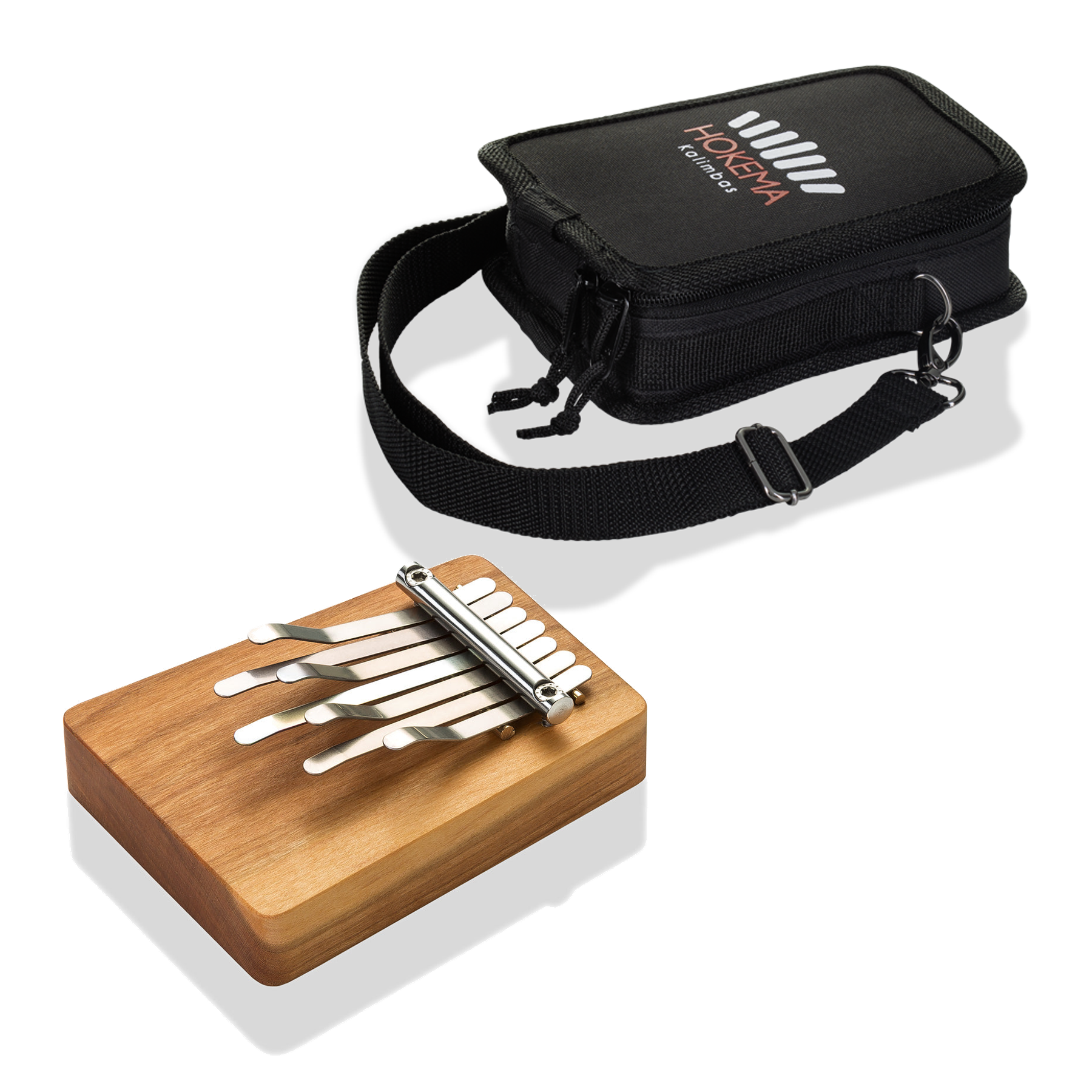 HOKEMA Kalimba B7 + Tasche – Originalinstrument und passende Transporttasche